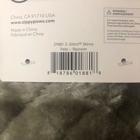 RACOON DOG TOY NEW - Picture 9 of 9